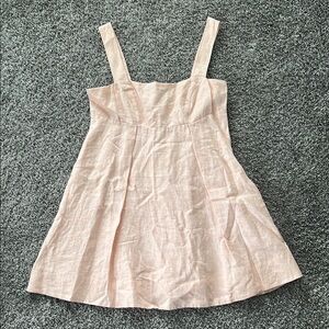Linen Banana Republic Light Pink Dress